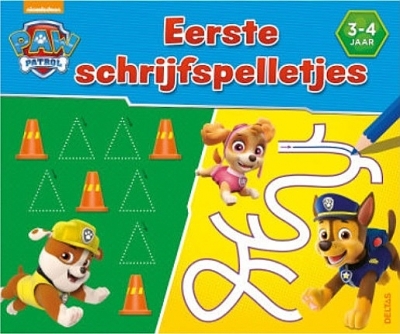 Paw Patrol Eerste schrijfspelletjes (3-4 j.)