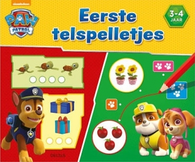 Eerste telspelletjes Paw Patrol (3-4 j.)