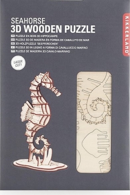 Zeepaardje Houten 3D Puzzel Kikkerland