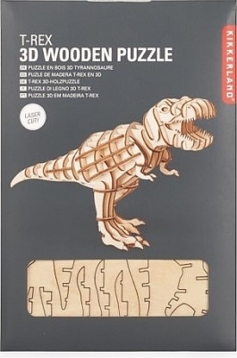 T-Rex Houten 3D Puzzel Kikkerland