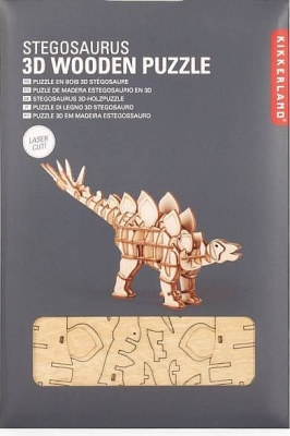Stegosaurus Houten 3D Puzzel Kikkerland