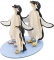 Pinguinfamilie - 3D karton model