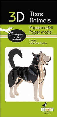 Husky - 3D karton model