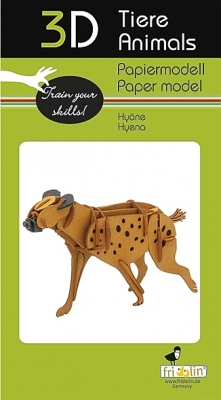 Hyena - 3D karton model