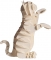 Kat wit - 3D Karton model
