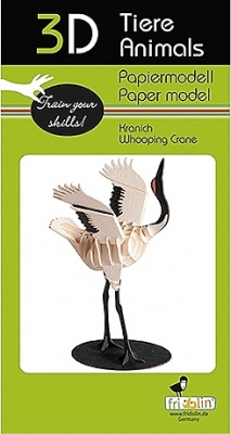 Kraanvogel - 3D karton model