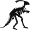 Parasaurolophus - 3D karton model