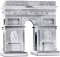Arc de Triomphe Metal Earth