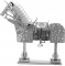 Horse armor metal earth