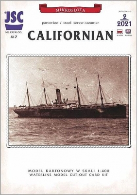 California met rompdelen set 1:400