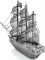 Pirate Ship Black Pearl Metal Earth