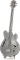 Electric Bass Guitar Metal Earth