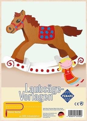 Figuurzaag voorbeeld schommelpaard