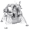 Apollo Lunar Module Metal Earth