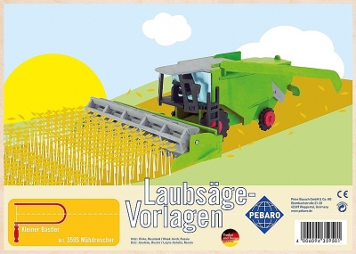 Figuurzaag voorbeeld maaidorser