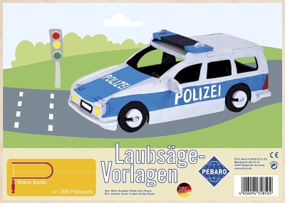 Figuurzaag voorbeeld politieauto