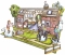 Manege 3D knutselset