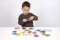 Regenboog gel letters boten TICKIT