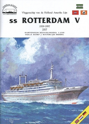 Passagierschip ss Rotterdam V 1:250