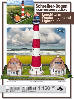 Leuchtturm Westerheversand 1:160
