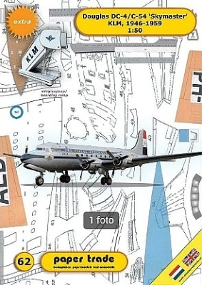 Douglas DC-4 KLM 1:50