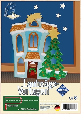 Figuurzaag voorbeeld theelichthuis