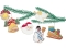 Kerstversiering 1 houten bouwpakket