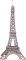 Eifeltoren houten bouwset pebaro