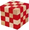 Houten kubus IQ test