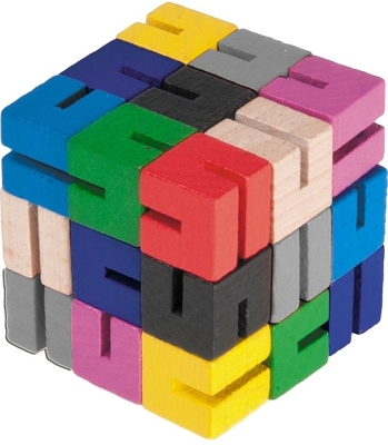 Colour Sudoku-Cube IQ-Test