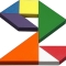 Kleurrijke Tangram
