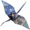 Origami Vincent van Gogh 