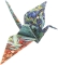 Origami Vincent van Gogh 