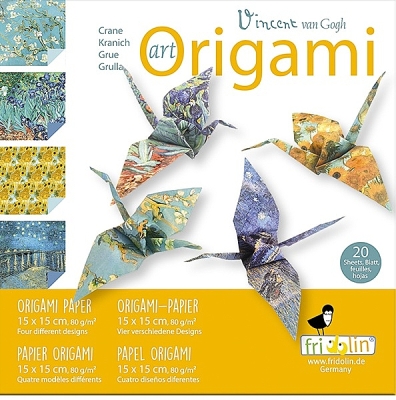 Origami Vincent van Gogh 