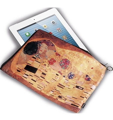 Tablet Tas 10 - "Klimt - De Kus"