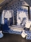 Delftsblauwe kerststal Piet Design