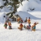 Winterkinderen met sneeuwman (3)